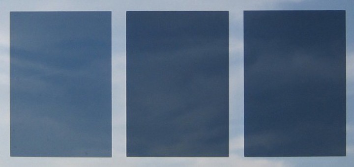 Sonnenschutzfolien-Transmission-Absorption-Reflektion