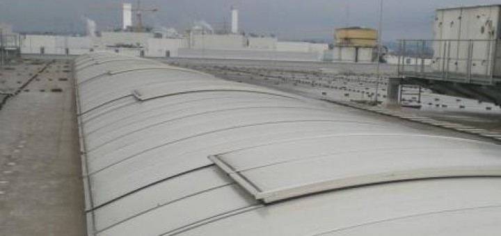 Lichtkuppel-Lichtband