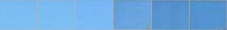 helle, transparente Sonnenschutzfolien und Spiegelfolien / Silberfolien in der Durchsicht im optischen Test Sonnenschutzfolien im Test - helle, transparente Sonnenschutzfolien, Tönungsfolien, Spiegelfolien