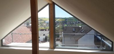 Durchsicht bei Sicht-und-Sonnenschutzfolie Optimal A